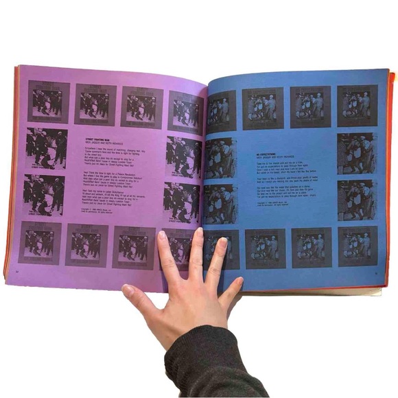 Vintage 1989 The Rolling Stones Singles Collection The London Years Lyrics Book - Picture 6 of 10